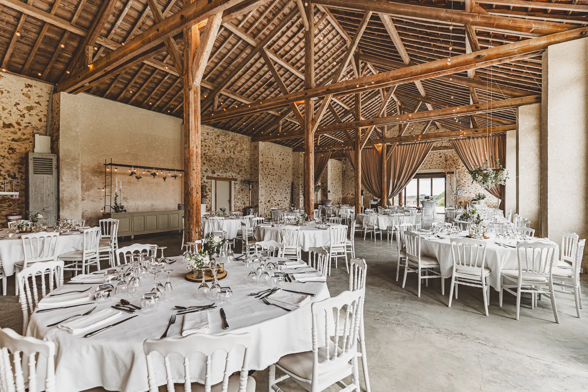 réception de mariage élégante dans un château en île de france près de paris